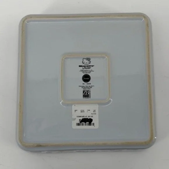 Hello Kitty Halloween Mummy Vampire Ceramic Square Baker Dish Zrike Brands 8in - Picture 6 of 9